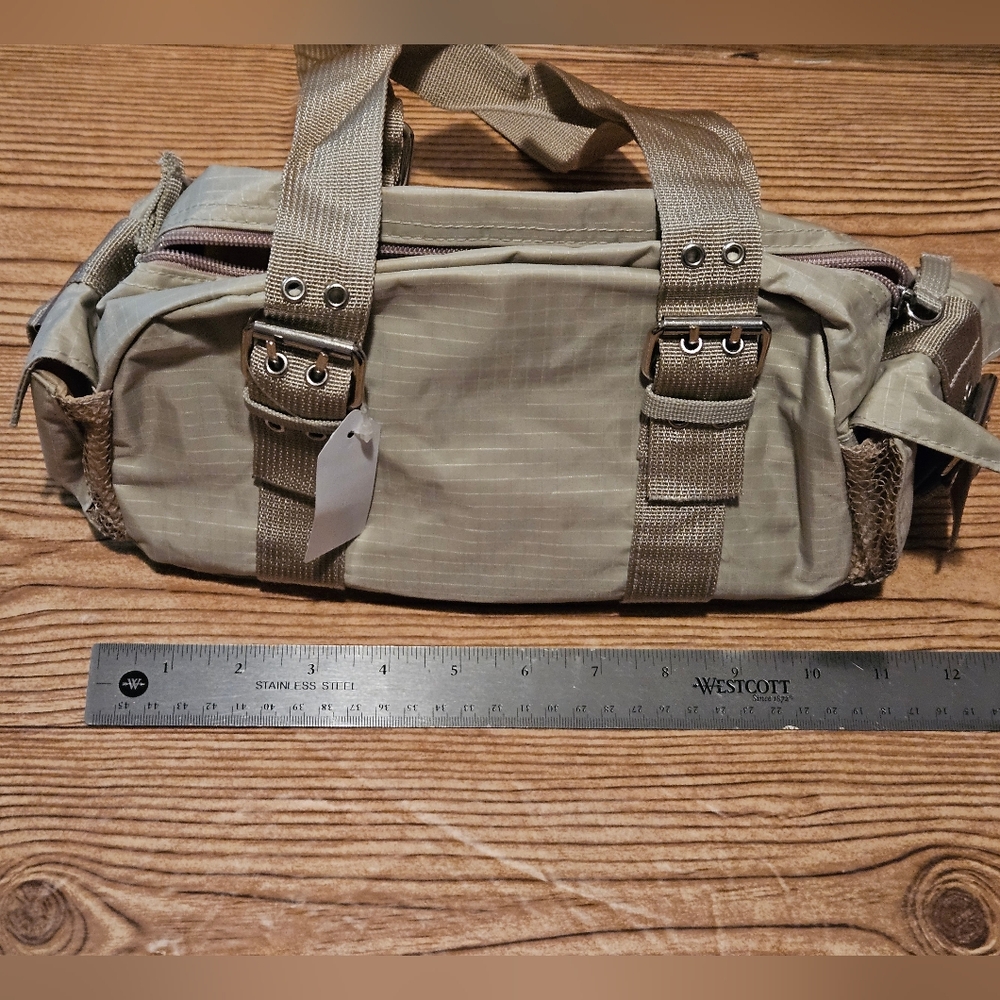Mini Duffle Bag Tan - Picture 5 of 6